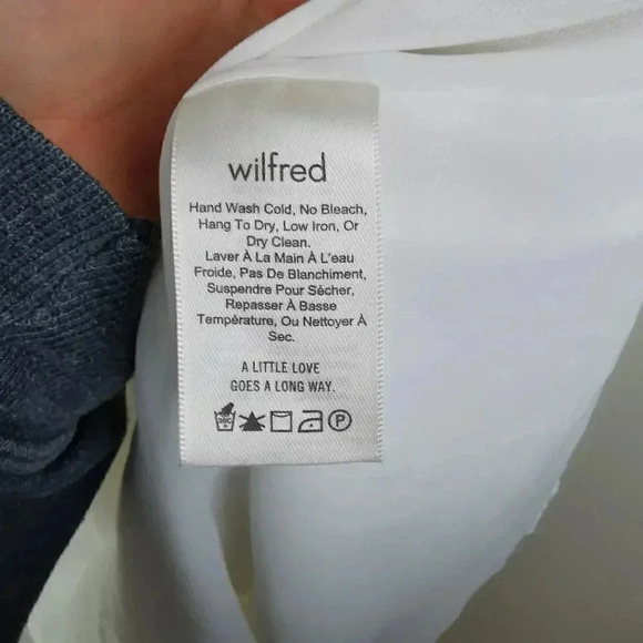 Wilfred |Hosta  White Off Shoulder Dress sz. x-small - Picture 5 of 9